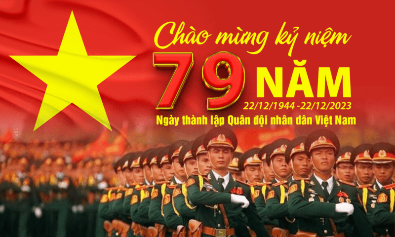 Giới thiệu sách chuyên đề kỷ niệm 79 năm Ngày thành lập Quân đội nhân dân Việt Nam (22/12/1944 - 22/12/2023)