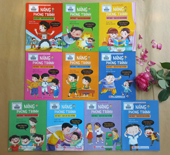 Bộ sách Kỹ năng phòng tránh bắt nạt và bạo lực học đường: Dành cho trẻ em từ 4-12 tuổi