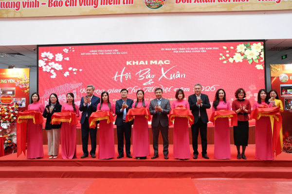Khai mạc Hội báo Xuân Bính Ngọ 2026 tỉnh Hưng Yên