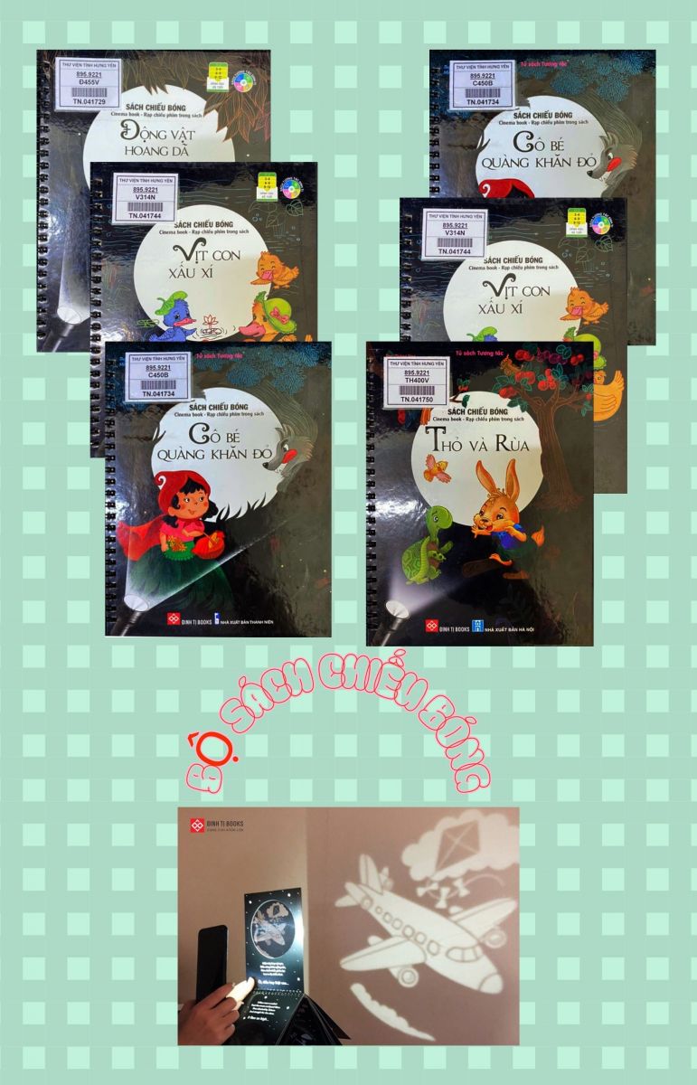 Sách chiếu bóng: Dành cho trẻ em từ 2 - 12 tuổi