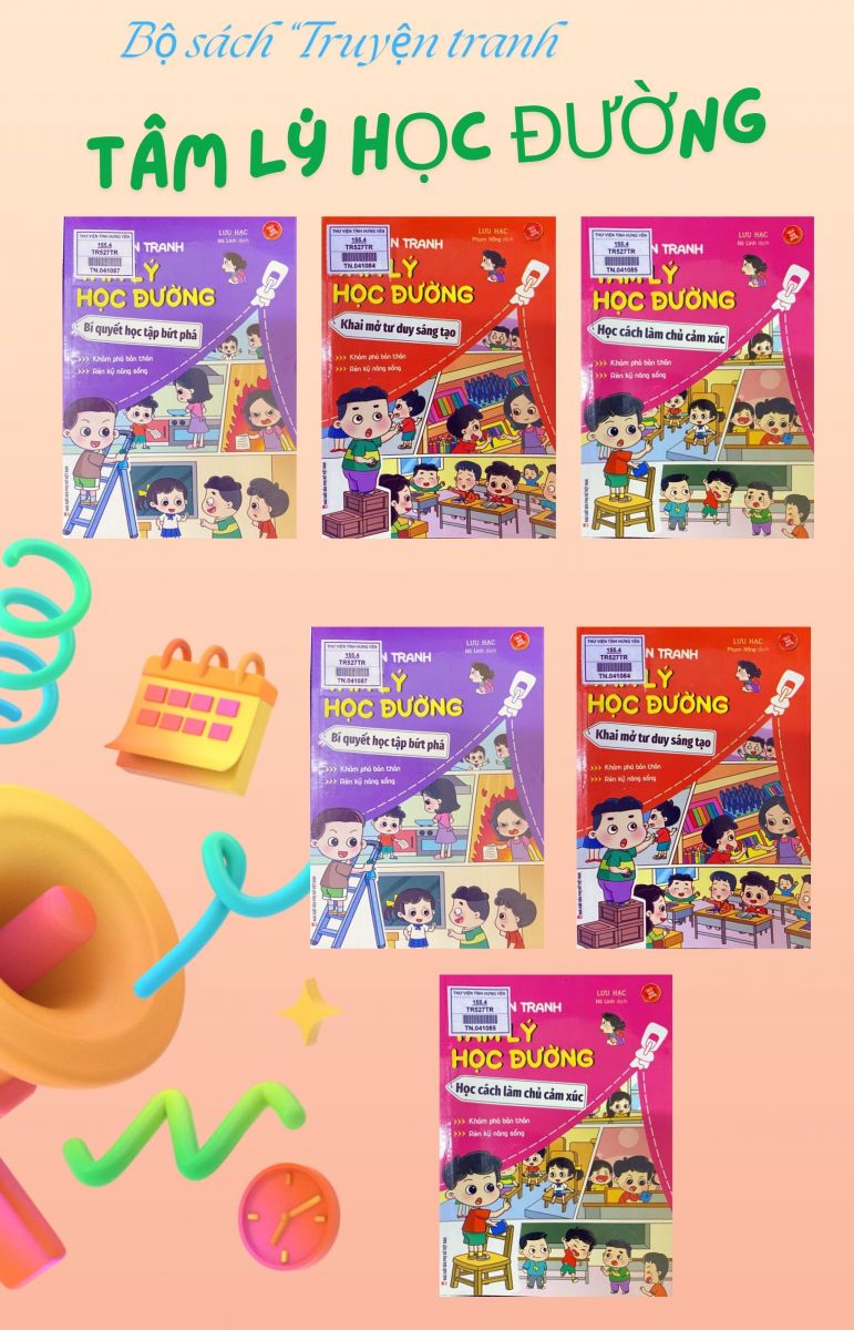 Bộ sách Truyện tranh tâm lý học đường. Rèn kỹ năng sống