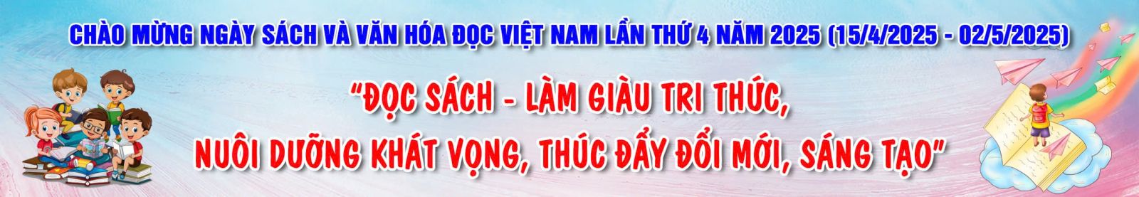 Chào mừng ngày Sách và Văn hóa đọc Việt Nam lần thứ IV năm 2025