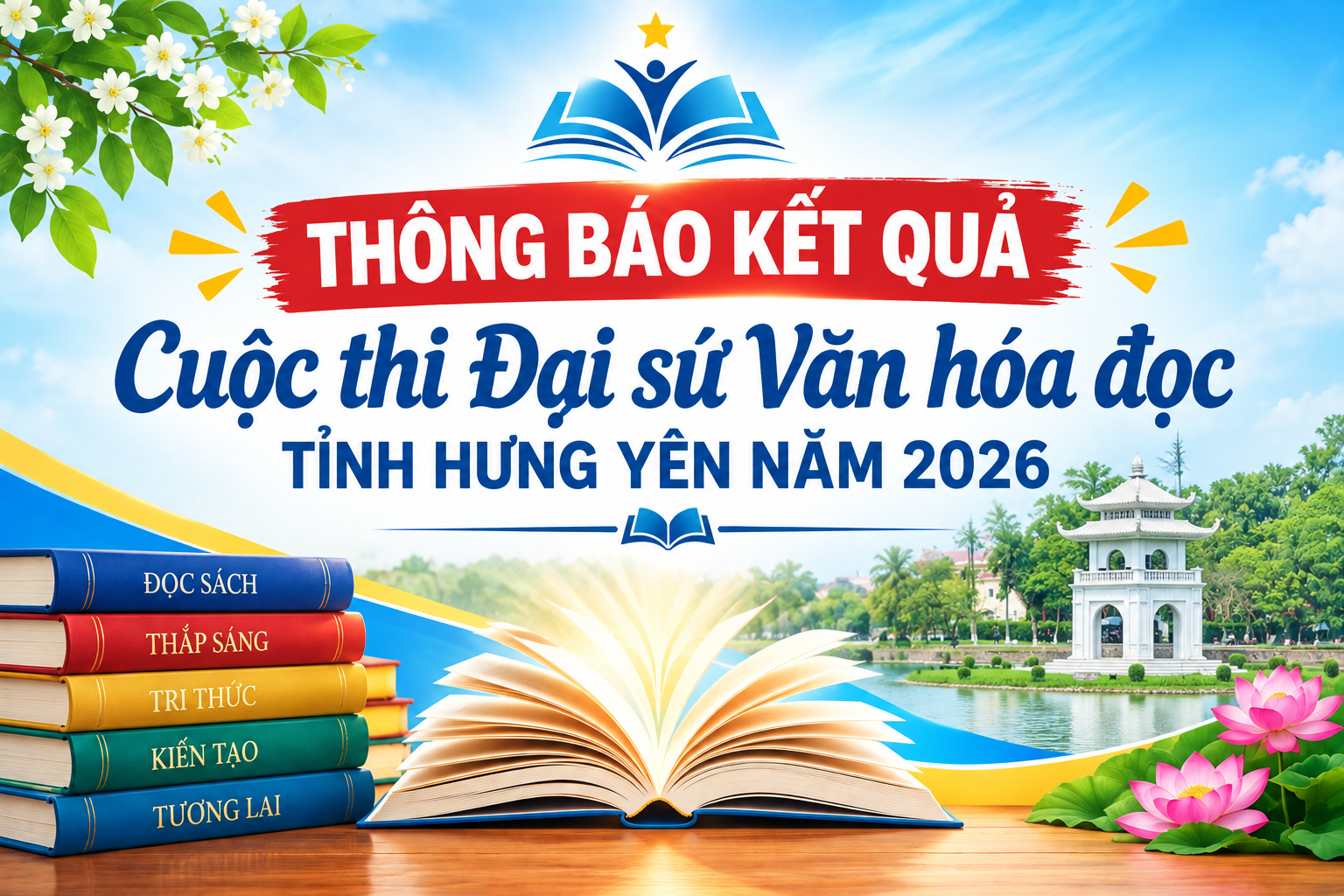 Thông báo kết quả Cuộc thi Đại sứ Văn hóa đọc tỉnh Hưng Yên năm 2026