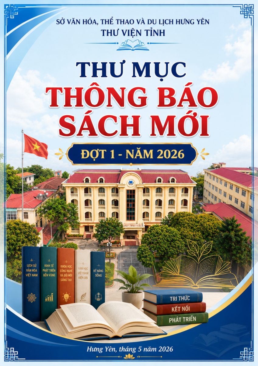Thư mục thông báo sách mới Đợt 1 năm 2026